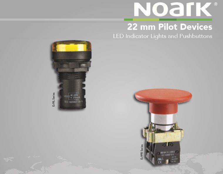 Noark 22 mm Pilot Devices